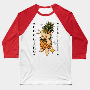 Pineapple Kewpie Baseball T-Shirt